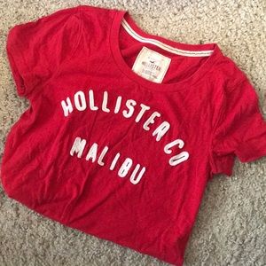 Red Hollister Tee